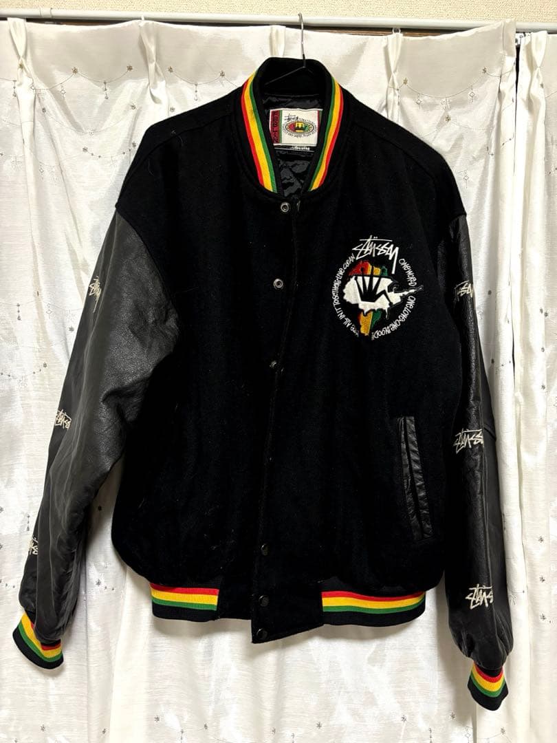 BS⭐︎STUSSY ジャケット　スタジャン　美品⭐︎