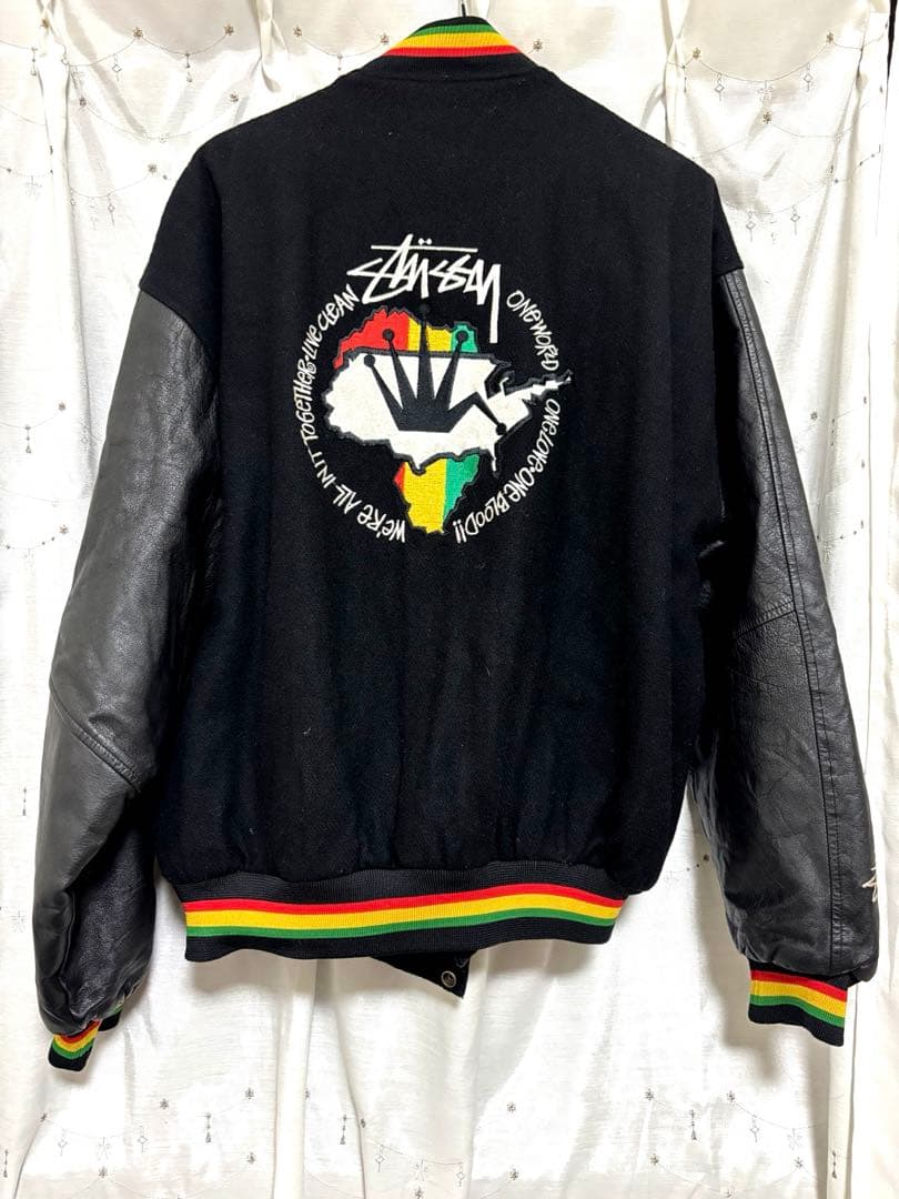 BS⭐︎STUSSY ジャケット　スタジャン　美品⭐︎