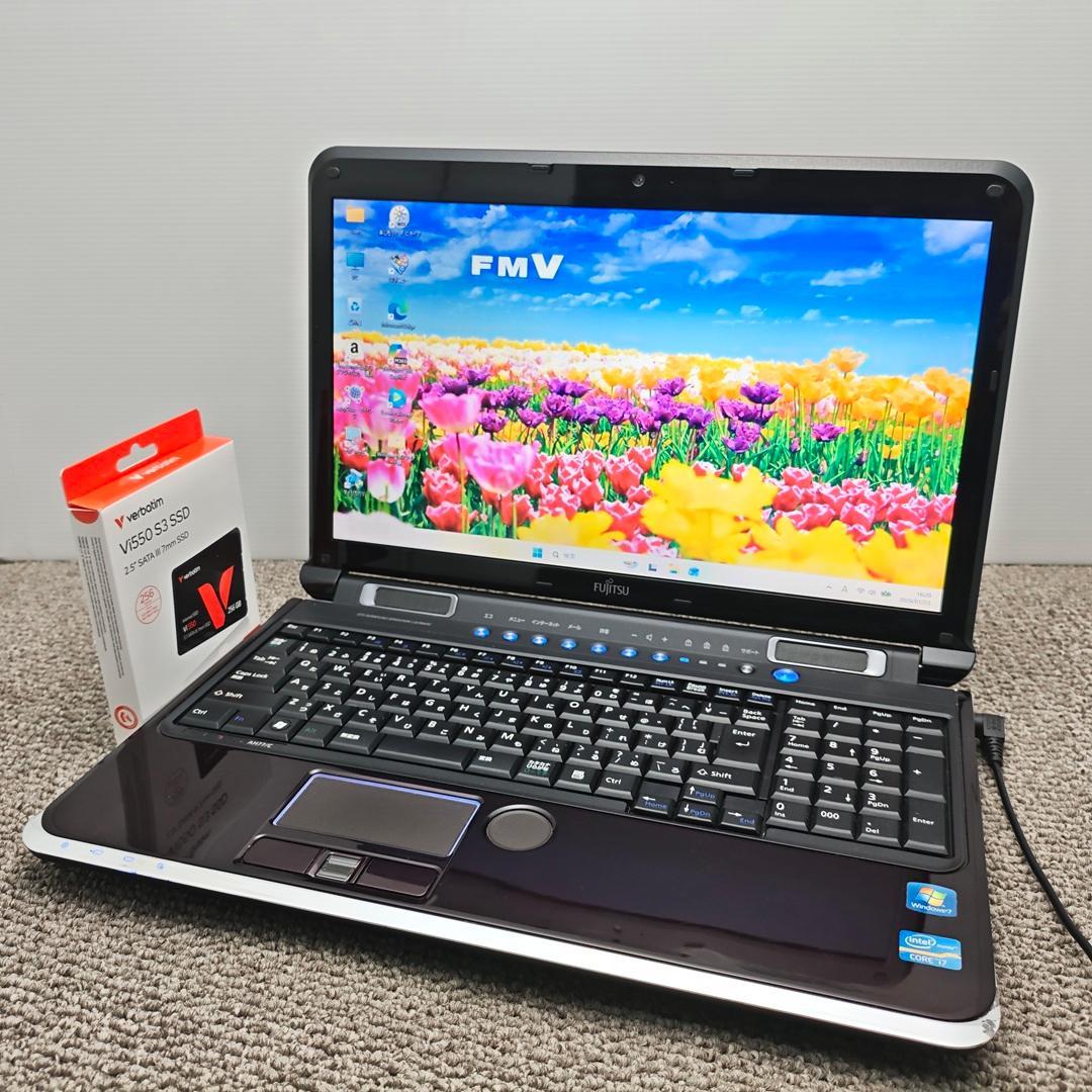 nana様メモリ16GB 限定色Windows11✨Core i7SSDリカバリ