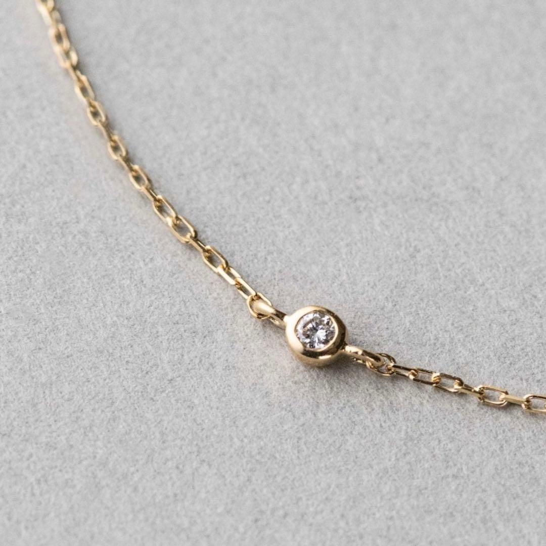 ete エテK18 ダイヤモンド ブレスレット「ブライト」　美品