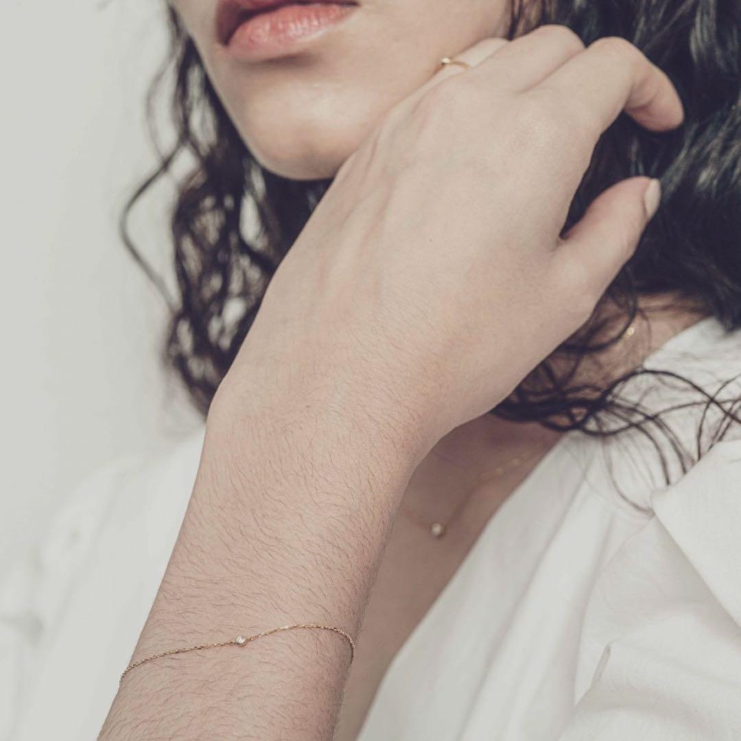 ete エテK18 ダイヤモンド ブレスレット「ブライト」　美品