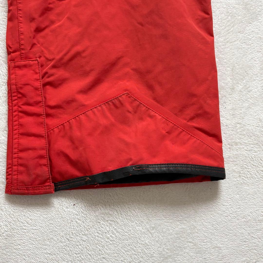 【VOLCOM】GORE-TEX スノーボードパンツ レッド メンズL 防水防風