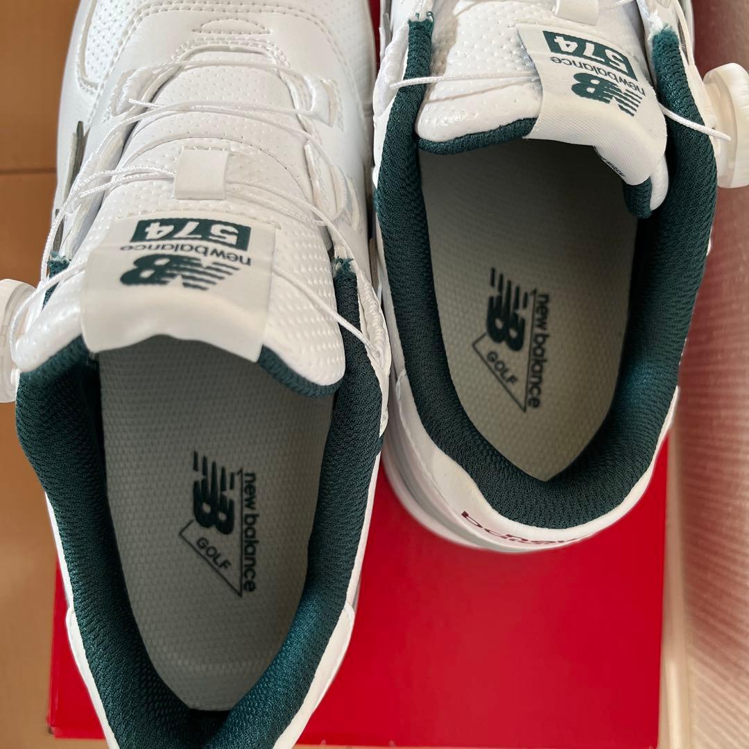 ニューバランス574 v4 SL Boa スパイクレスゴルフシューズ (2E)