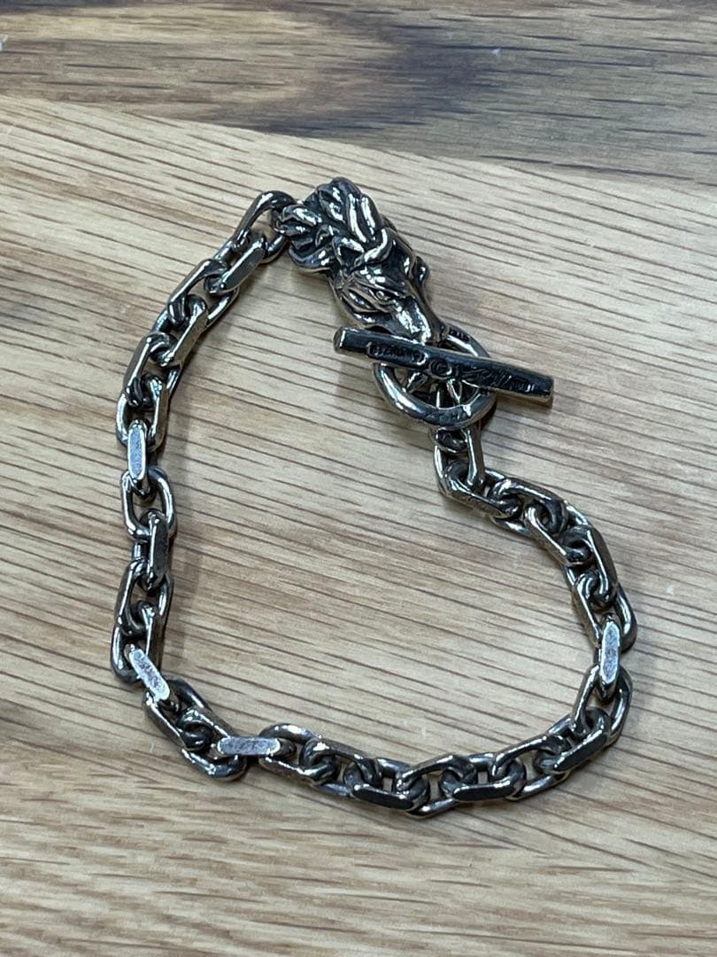 BWL ビルウォールレザー　ホースヘッド シルバーブレスレット　シルバー925