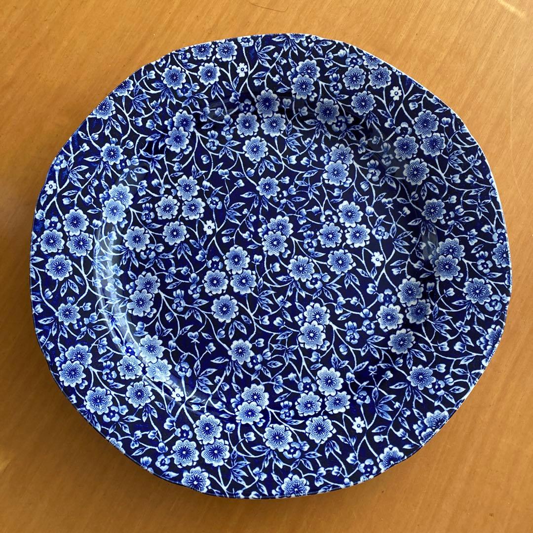 Burleigh 花柄食器セット 3点