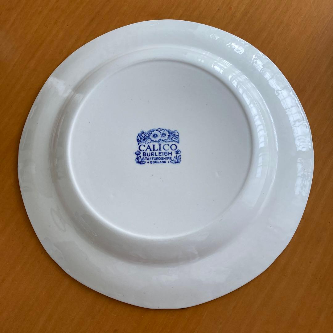 Burleigh 花柄食器セット 3点