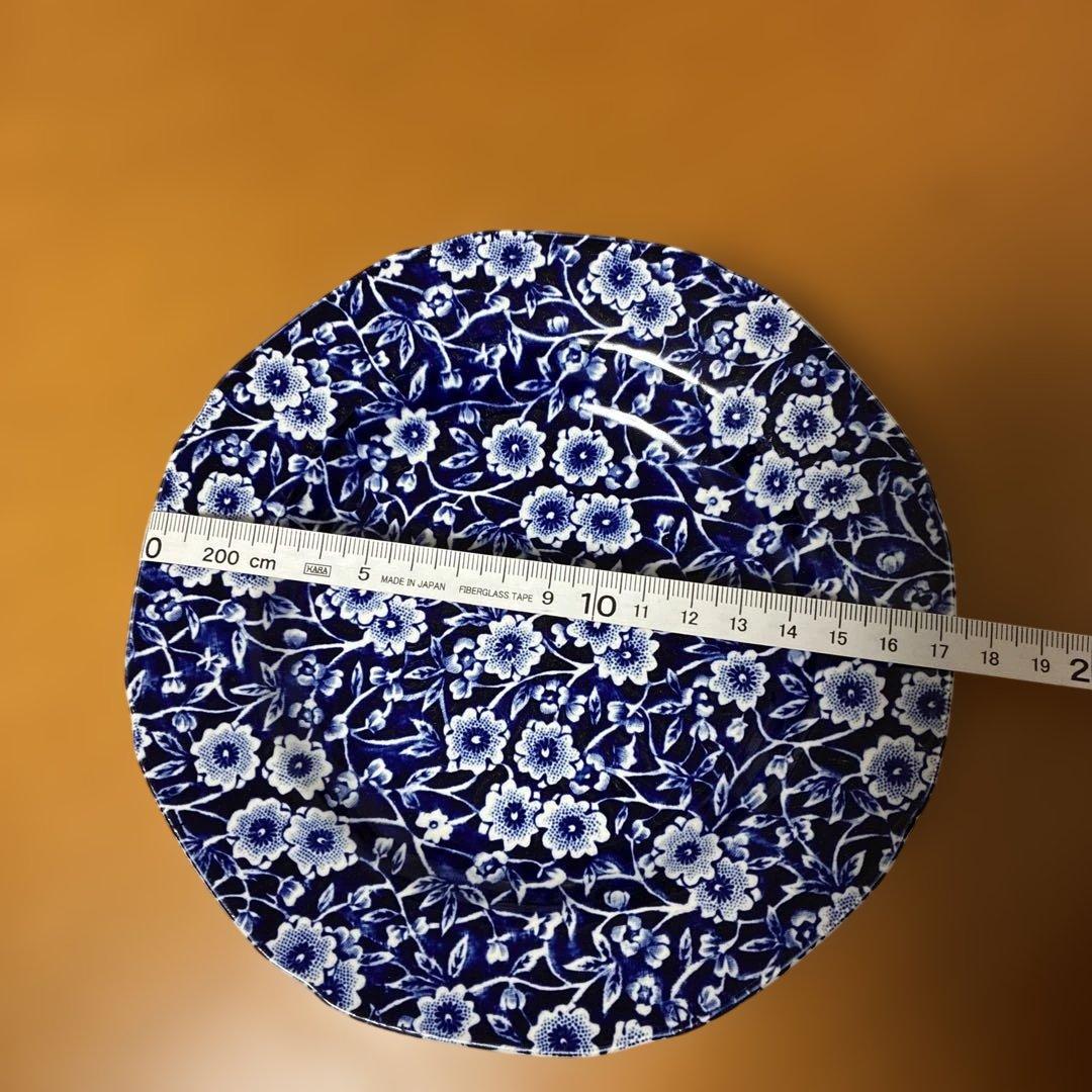 Burleigh 花柄食器セット 3点