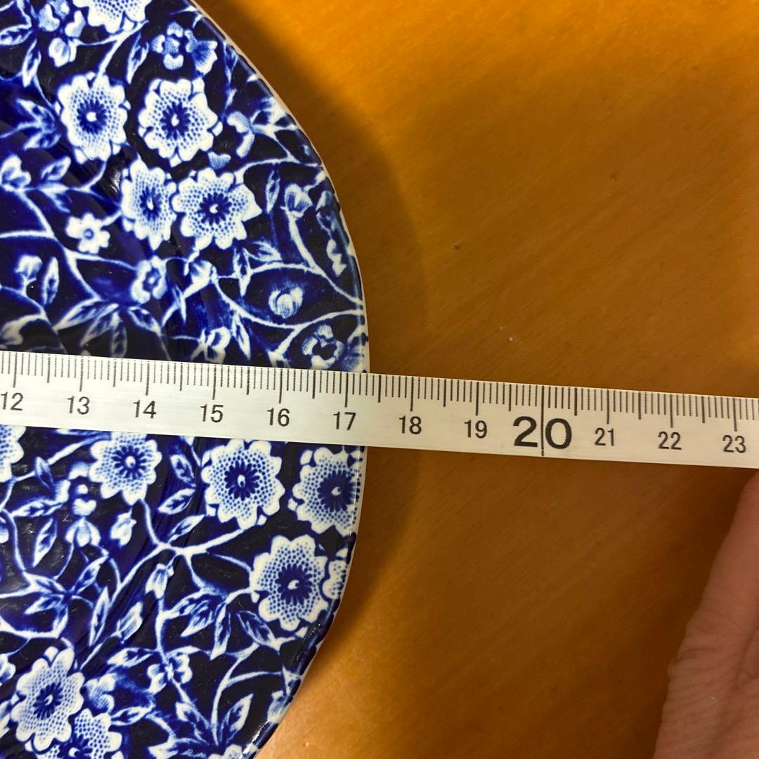 Burleigh 花柄食器セット 3点