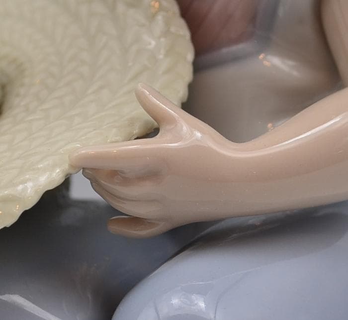 びっくりした　＃6759　No.4　★リヤドロ　スペイン　ポーセリン　箱付き