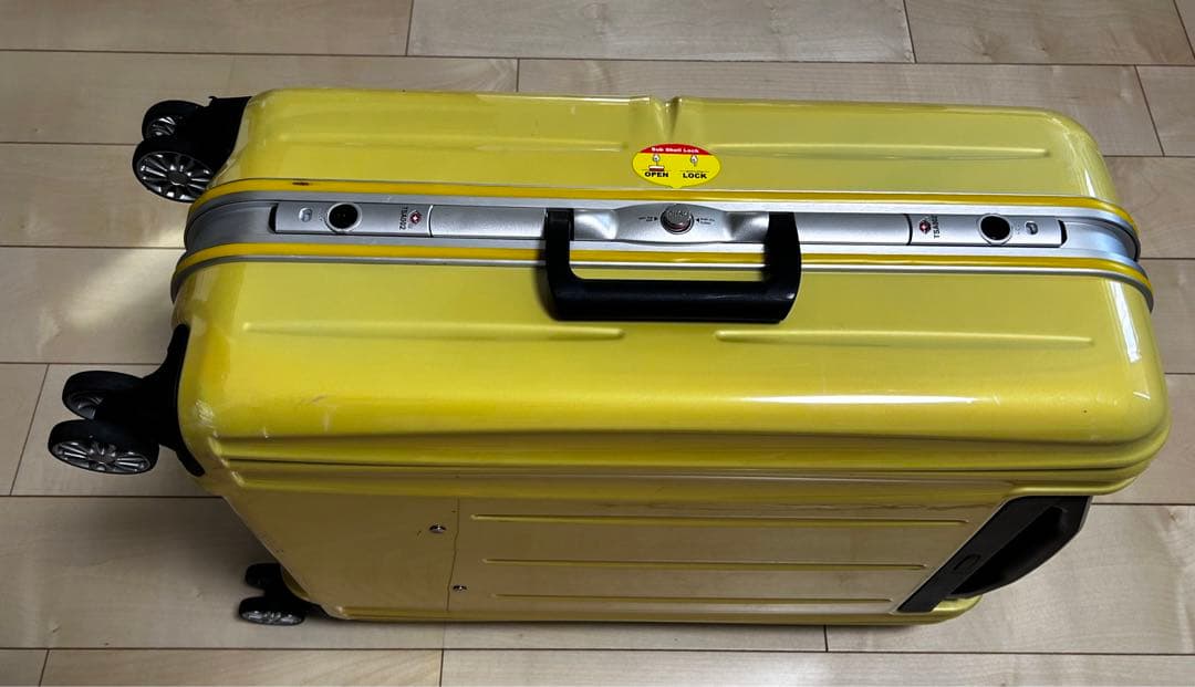 スカイナビゲーター スーツケース SKY NAVIGATORイエロー　黄色