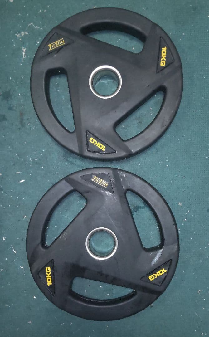 オリンピック プレート フィット エリート 10kgプレート2枚