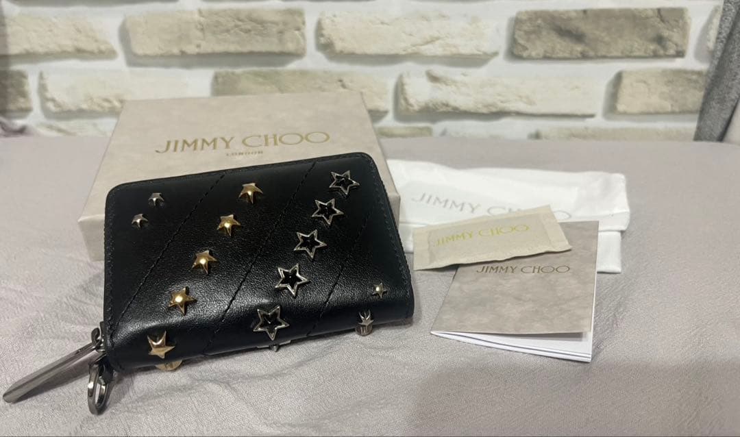 JIMMY CHOO ケース ブラック danny
