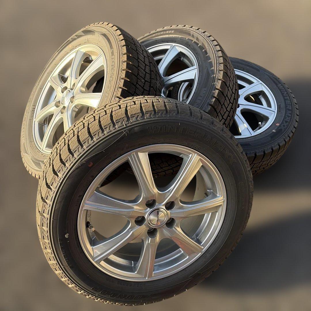 きじはた様　激安！状態良いです。ヒゲあり。ダンロップスタッドレスタイヤ