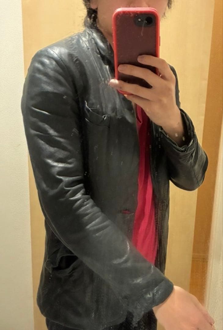 バックラッシュ レザージャケット ブラック　テーラード　サイズ2