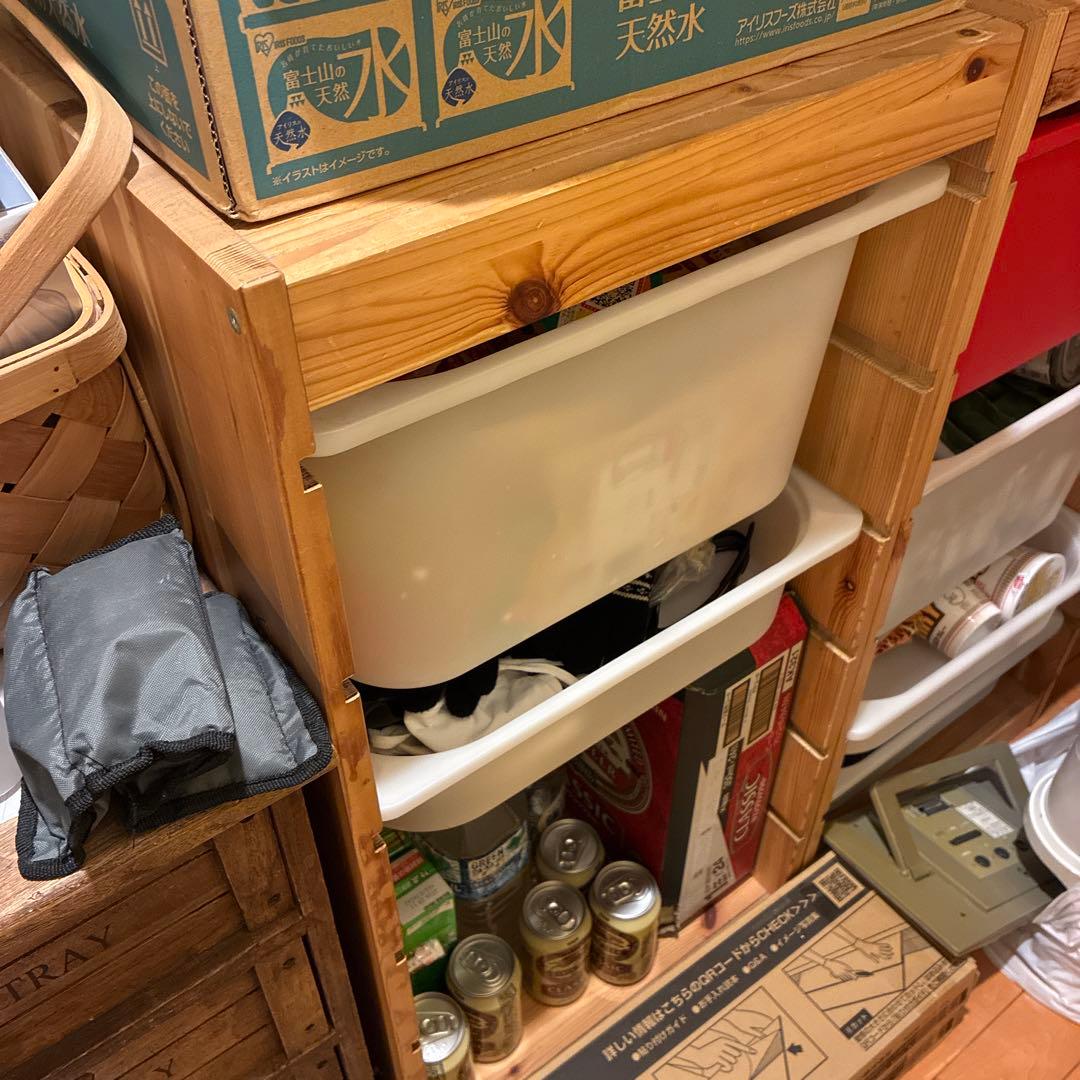 木製ラック　トロファスト　ひとつ