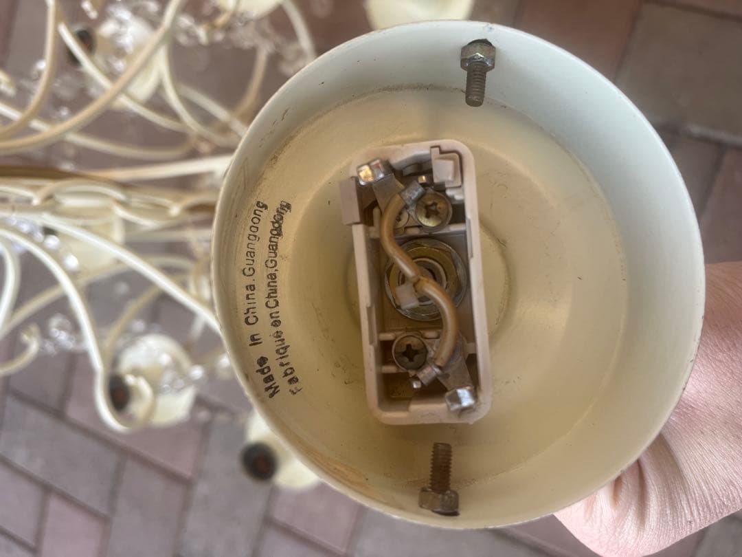 ローラアシュレイ シャンデリア 8灯式 200W