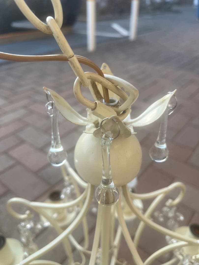 ローラアシュレイ シャンデリア 8灯式 200W