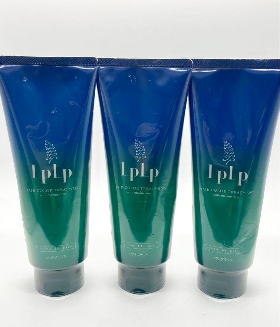 ルプルプ LPLP ヘアカラートリートメントIM ソフトブラック 200g 3本