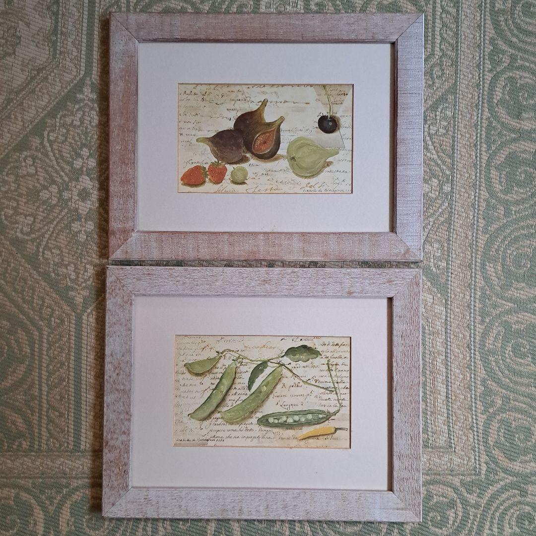 お値下げ中！ LAURA ASHlEY ローラアシュレイ 額絵２枚セット