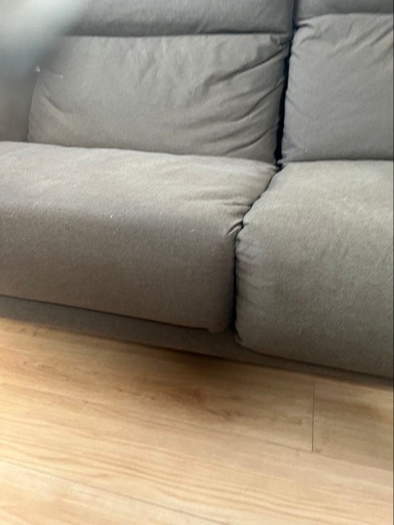 無印良品ソファ2.5シーターフェザーポケットコイルハイバックタイプ