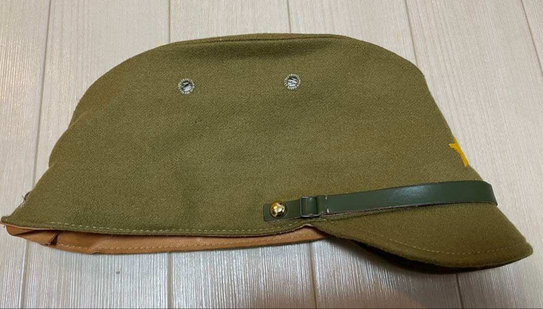 日本陸軍　試製戦帽　精密複製　野狸製