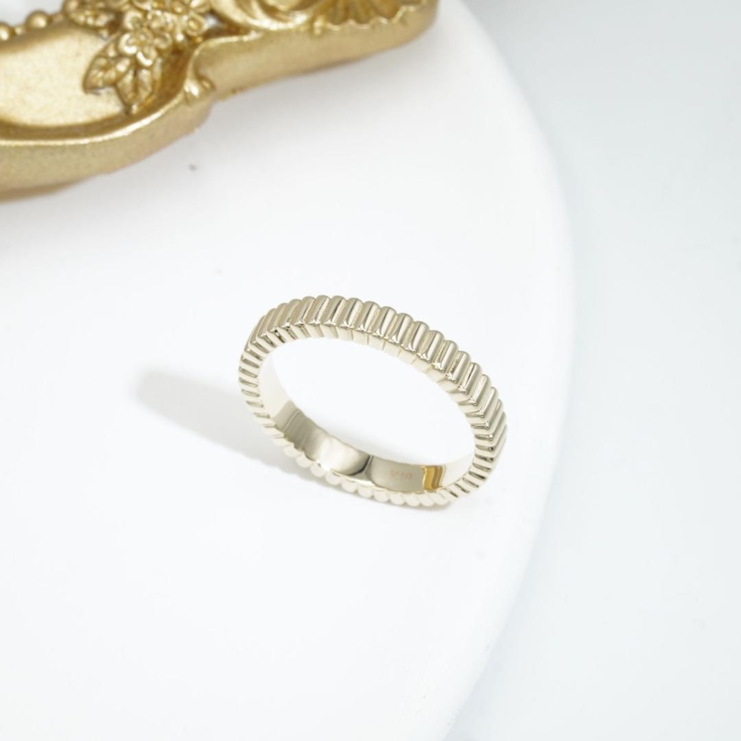 グログランギザギザリングC0117　(4週間発送）