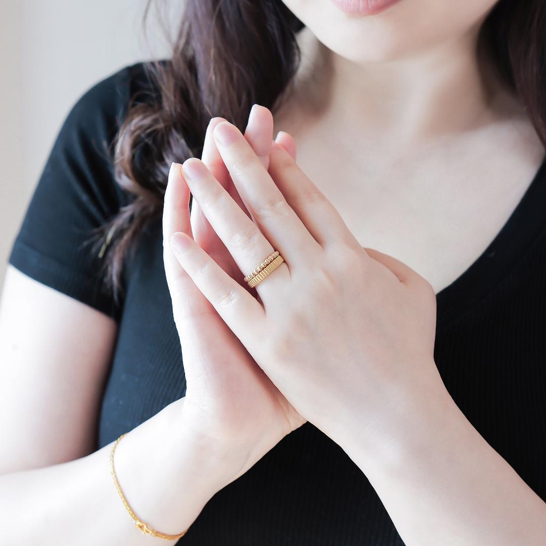 グログランギザギザリングC0117　(4週間発送）