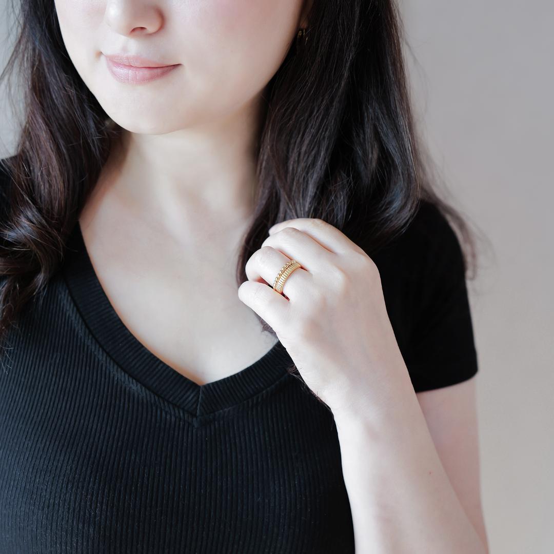 グログランギザギザリングC0117　(4週間発送）