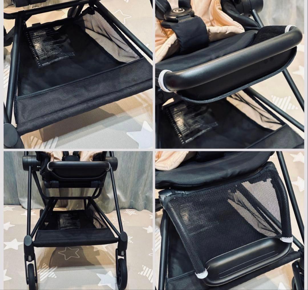 【極美品】サイベックス　ミオス　ベビーカー　マットブラック