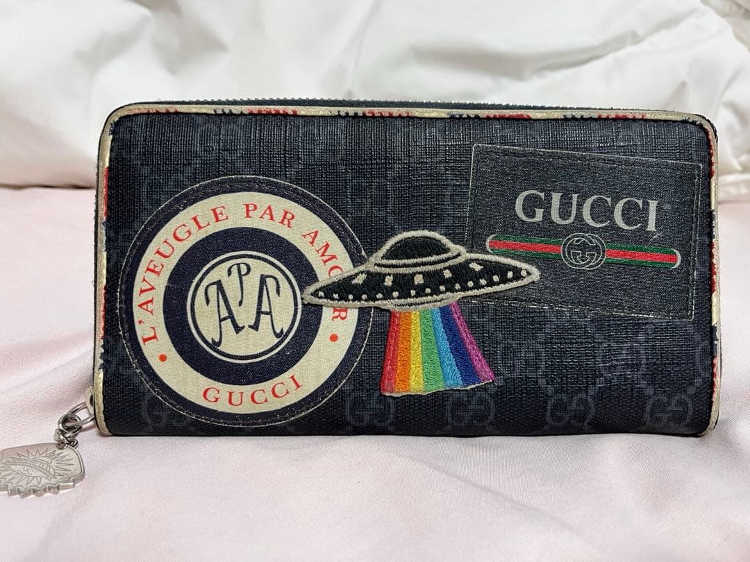 GUCCI グッチ 長財布 ナイトクーリエ