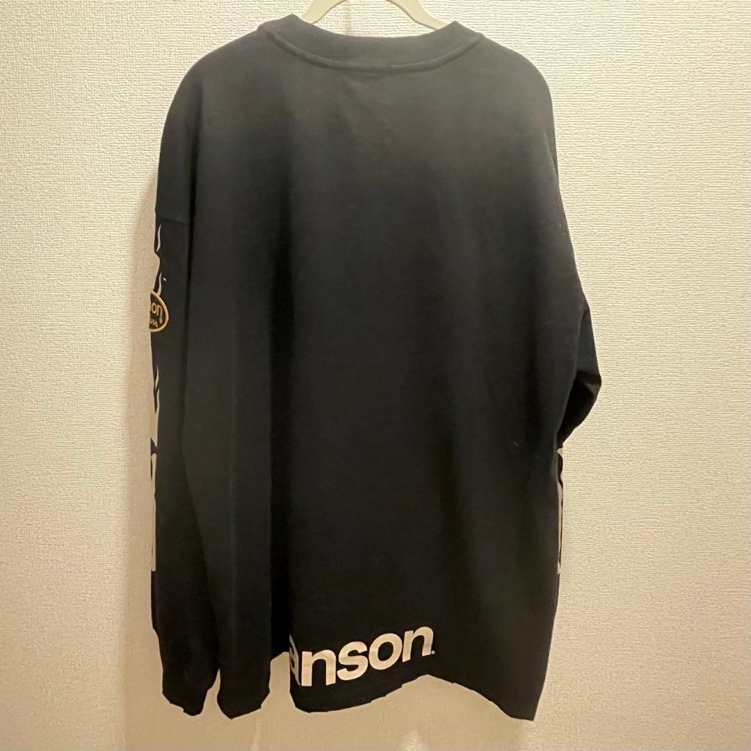 JACKROSE×VANSON×GALFY-炎犬Long Sleeve Tee