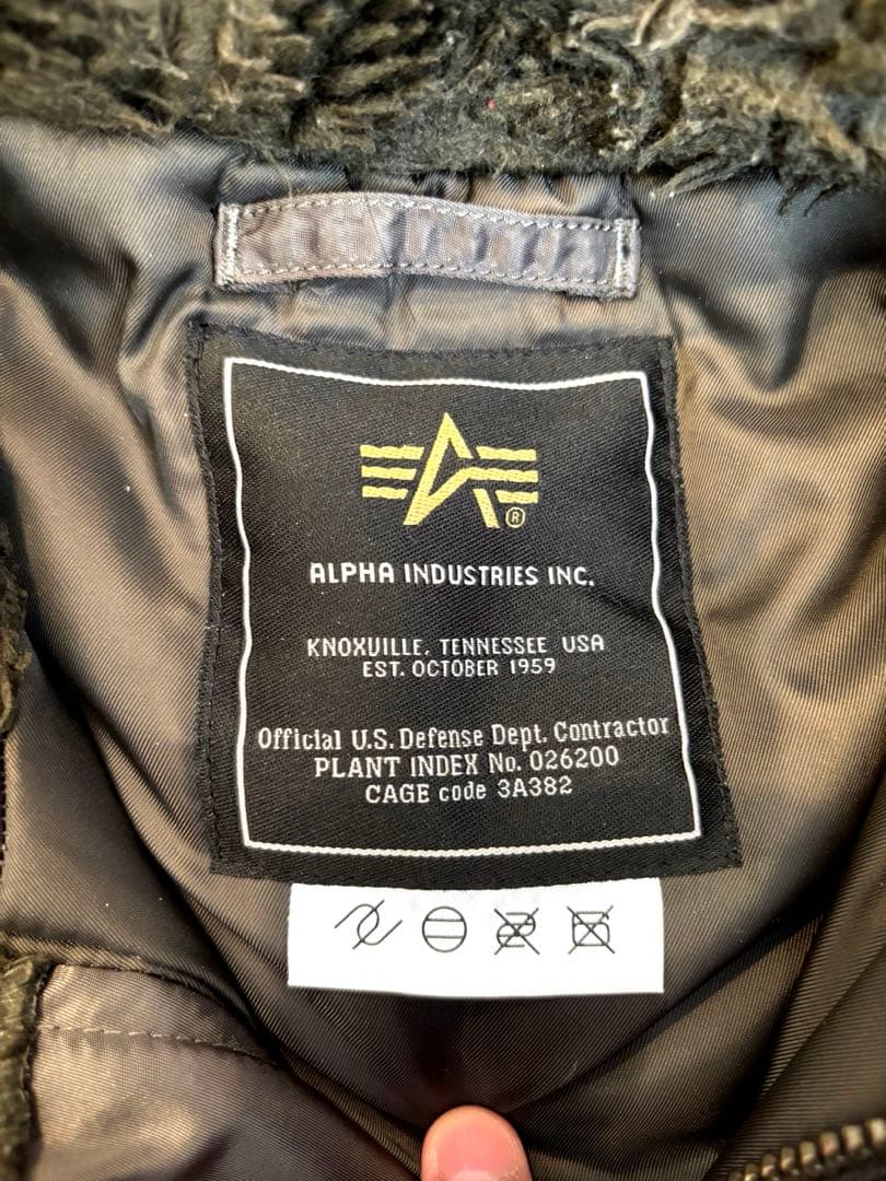 希少junhashimoto×AZ×ALPHA トリプルネームN-3B サイズM