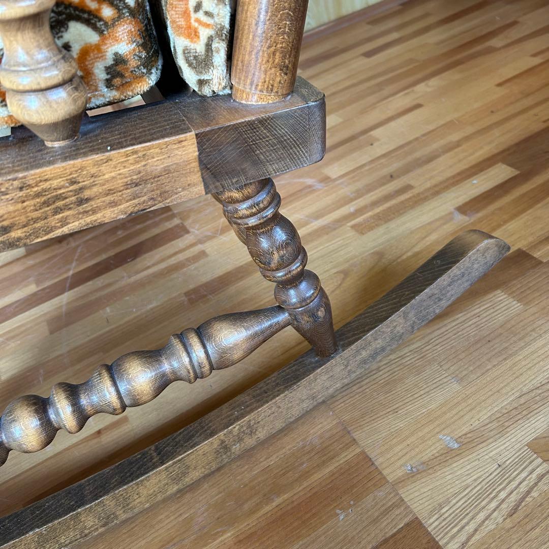 【最高のラグジュアリ】　キングサイズ　ロッキングチェア