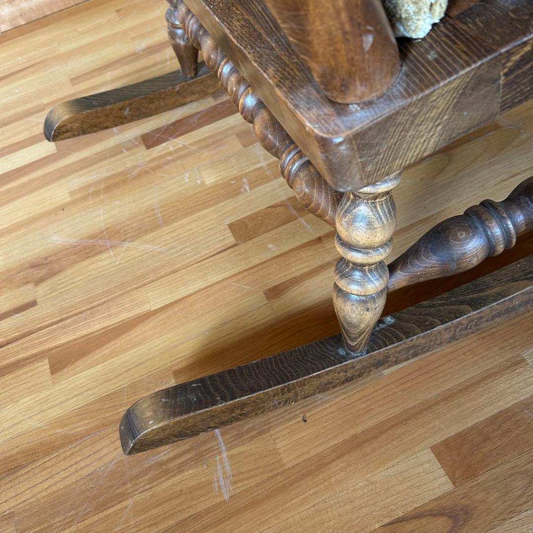 【最高のラグジュアリ】　キングサイズ　ロッキングチェア