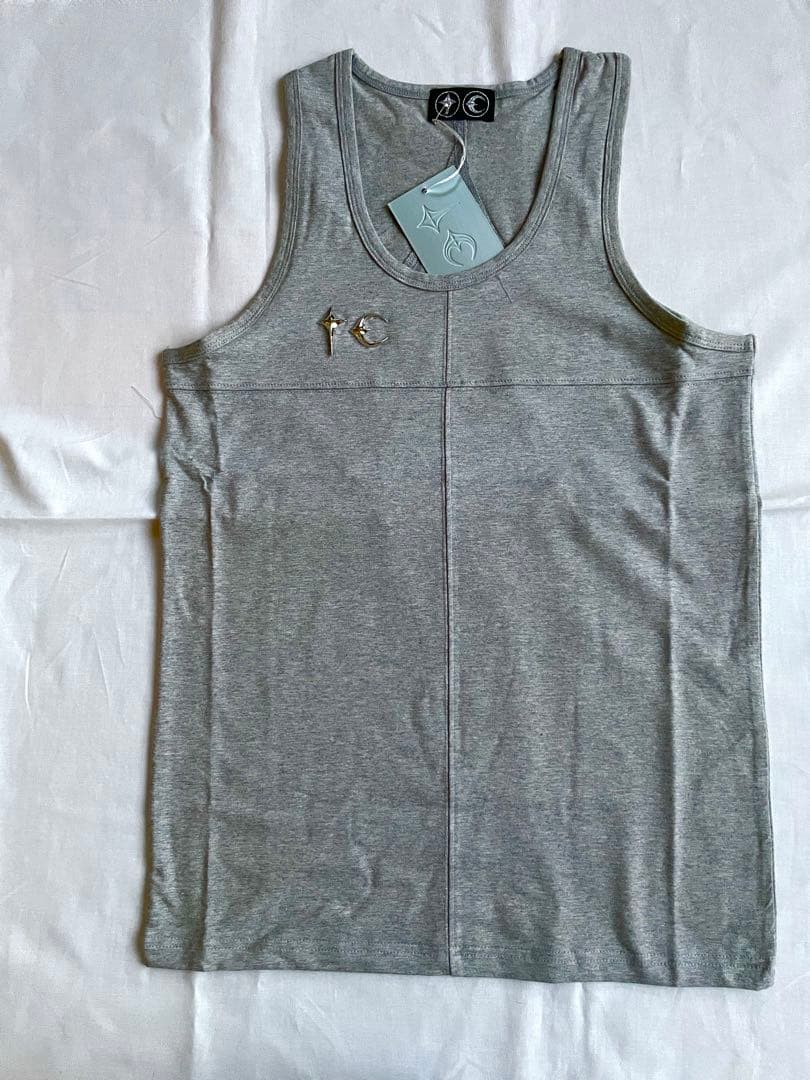 ThugClub ロゴチャーム　タンクトップ グレー本物
