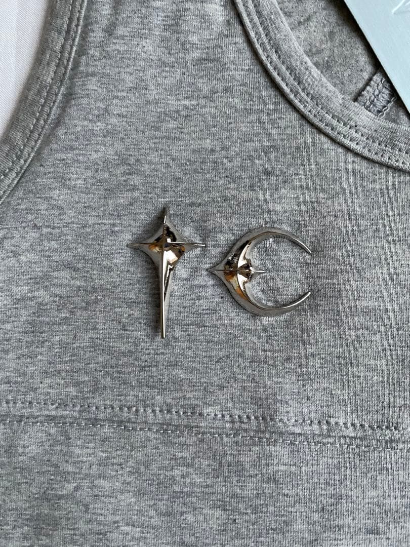 ThugClub ロゴチャーム　タンクトップ グレー本物