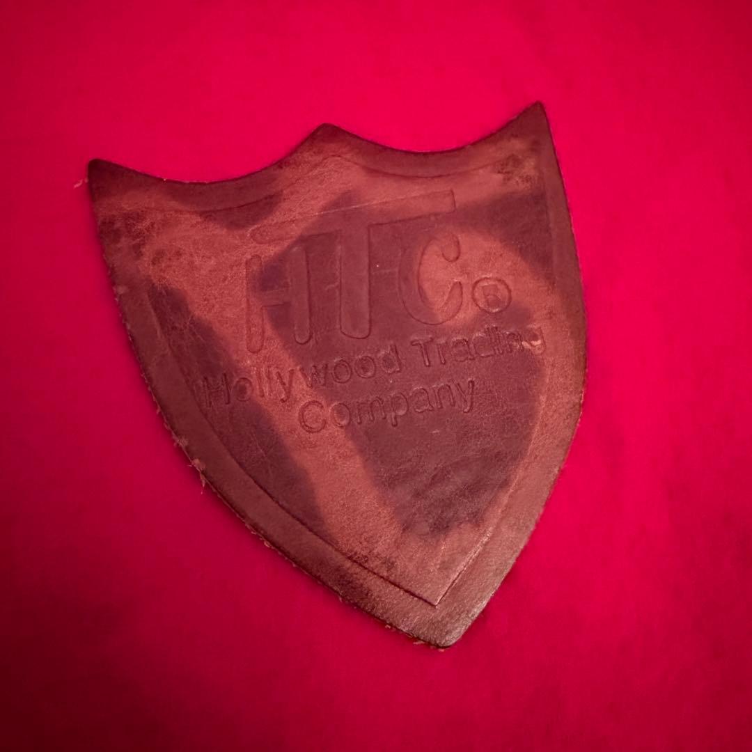 HTC メンズスタッズレザーベルト サイズ90/86 B'2nd 本革 箱付き