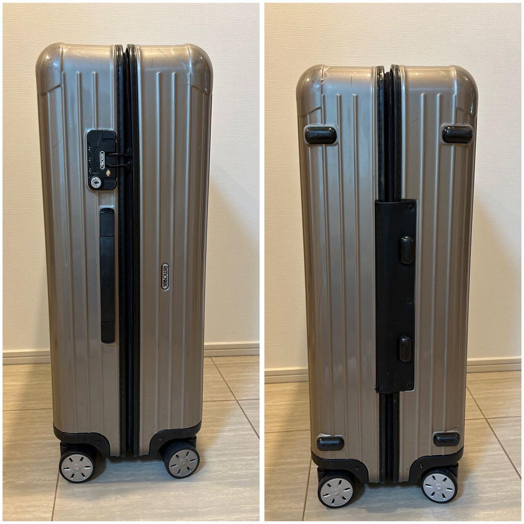リモワ サルサ 約82L 4輪 キャリーケース TSA シャンパンゴールド