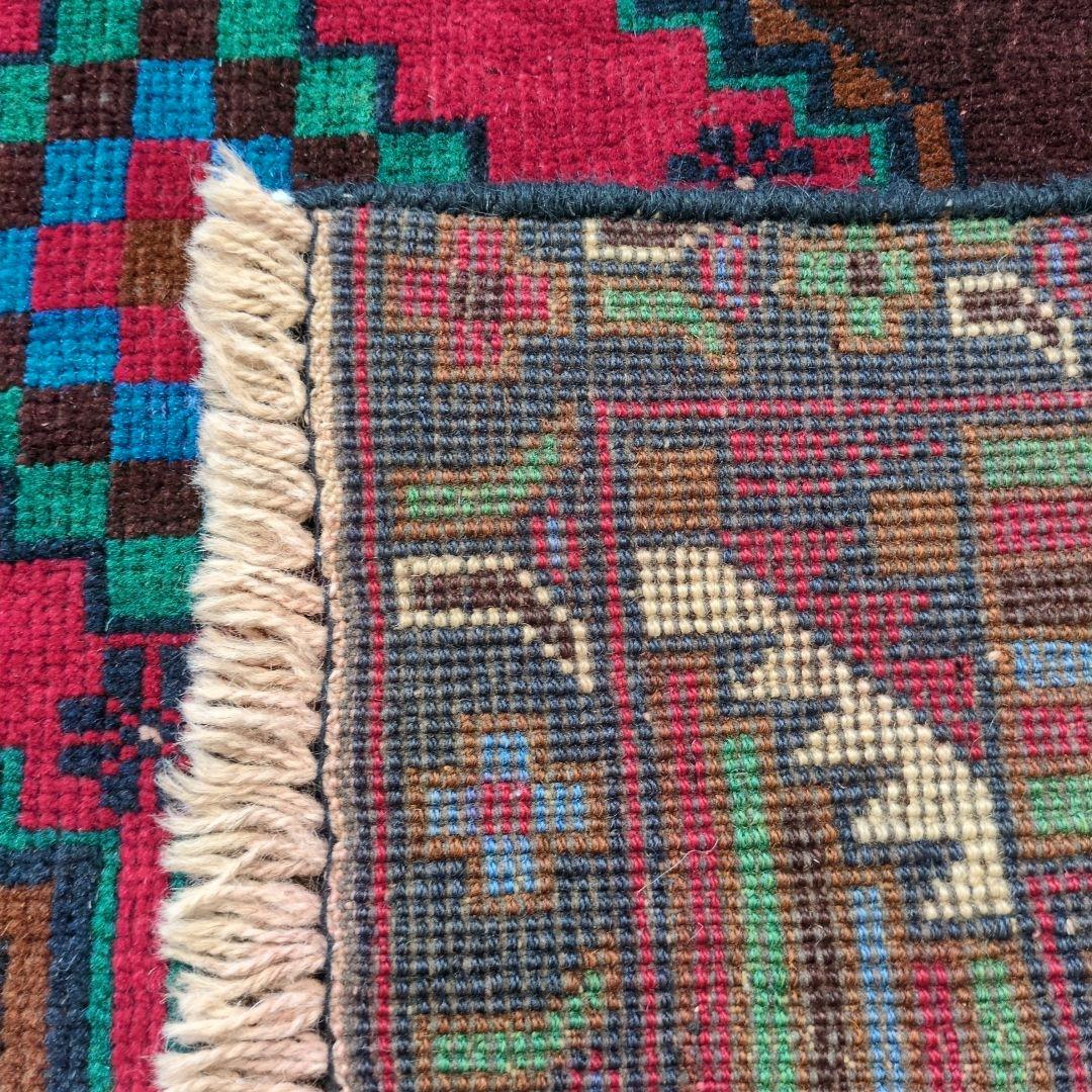 ヴィンテージラグ　トライバルラグ　バルーチ　アフガニスタン絨毯