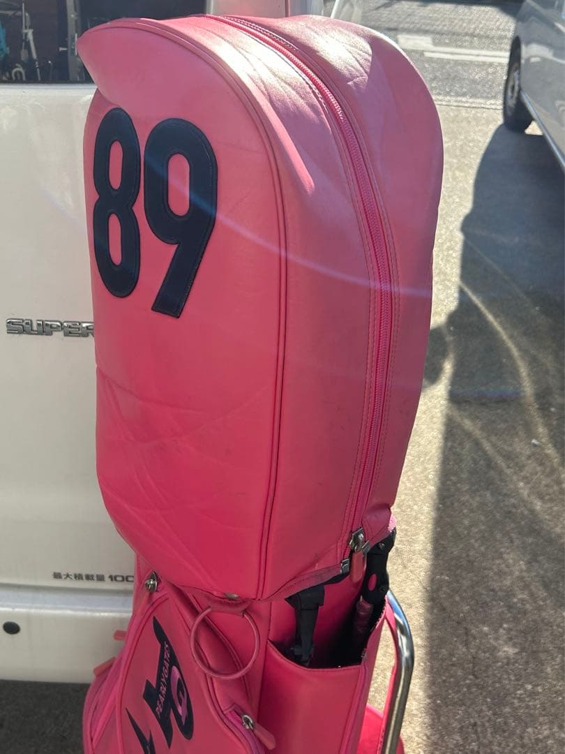 PEARLY GATES ピンク キャディバッグ PG1989