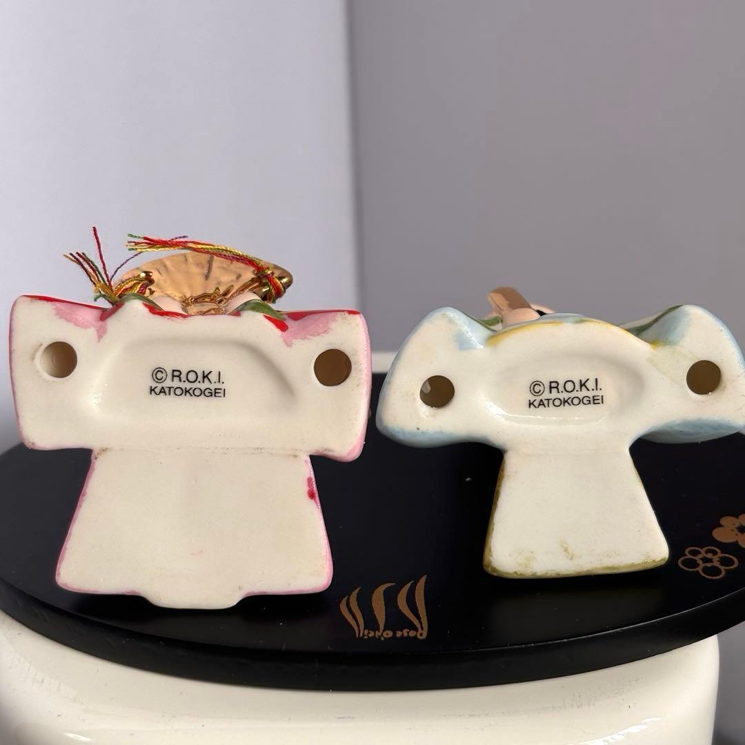 加藤工芸/キューピー歳時記/3月/雛祭り/ローズオニール/フィギュアセット