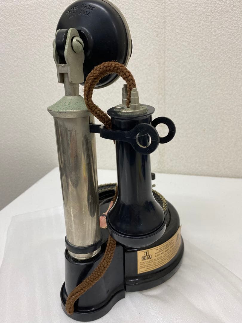 3-2689 ジム・ビームの「1904年式ダイヤル電話デキャンタ　ウィスキー