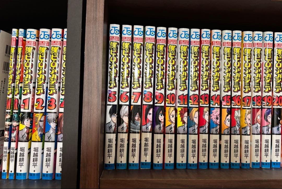 僕のヒーローアカデミア　1〜42巻　全巻セット　vol.W vol.R