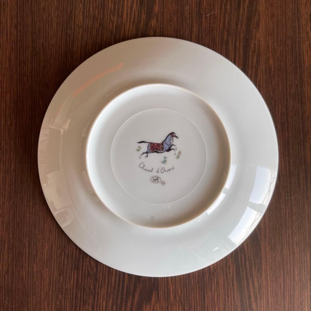 エルメス プレート シュヴァルドリアン 32cm/19cm 2枚セット 未使用