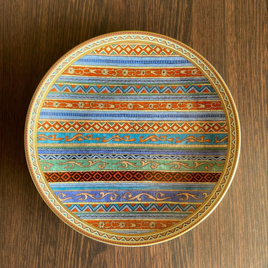 エルメス プレート シュヴァルドリアン 32cm/19cm 2枚セット 未使用