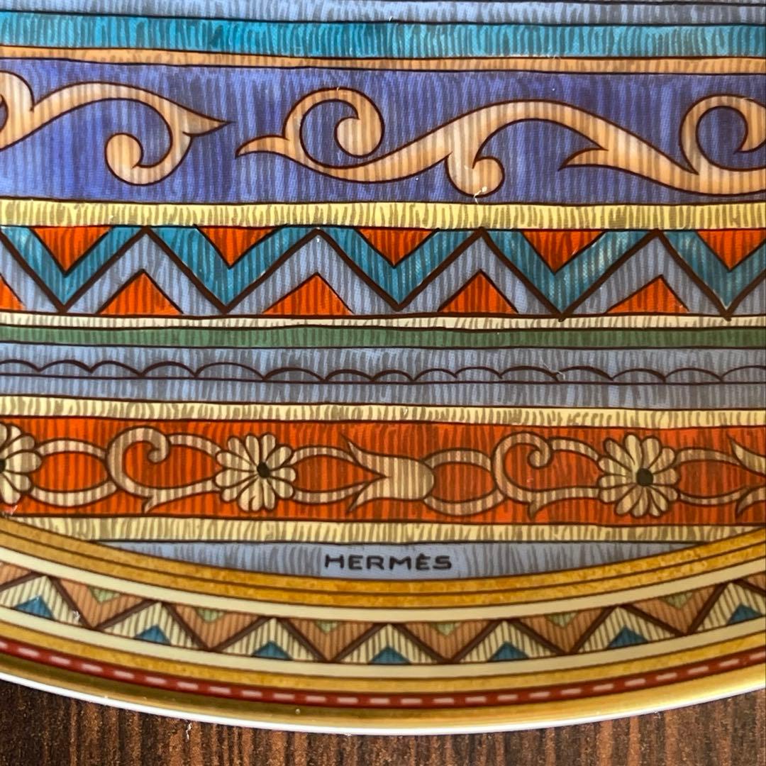 エルメス プレート シュヴァルドリアン 32cm/19cm 2枚セット 未使用