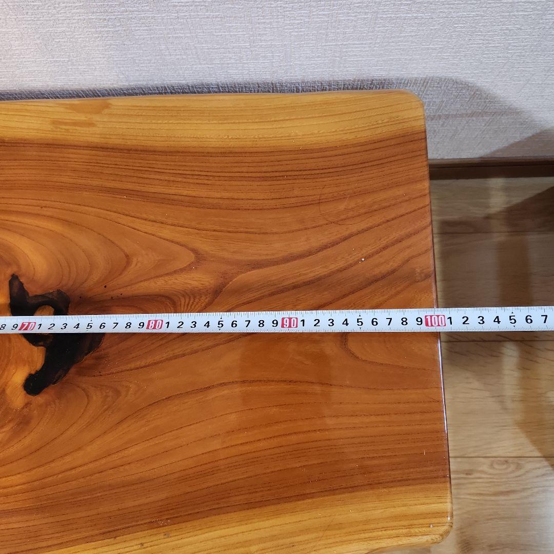 値下可　一枚板テーブル　②