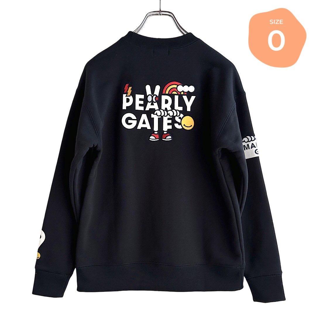 474 パーリーゲイツ スウェット トレーナー ダークネイビー サイズ0 S