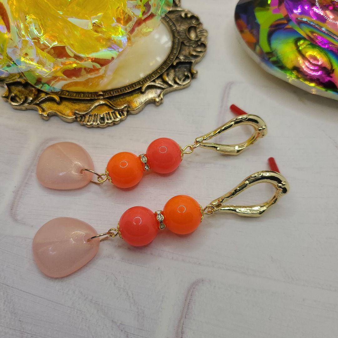 ハンドメイドピアス1723