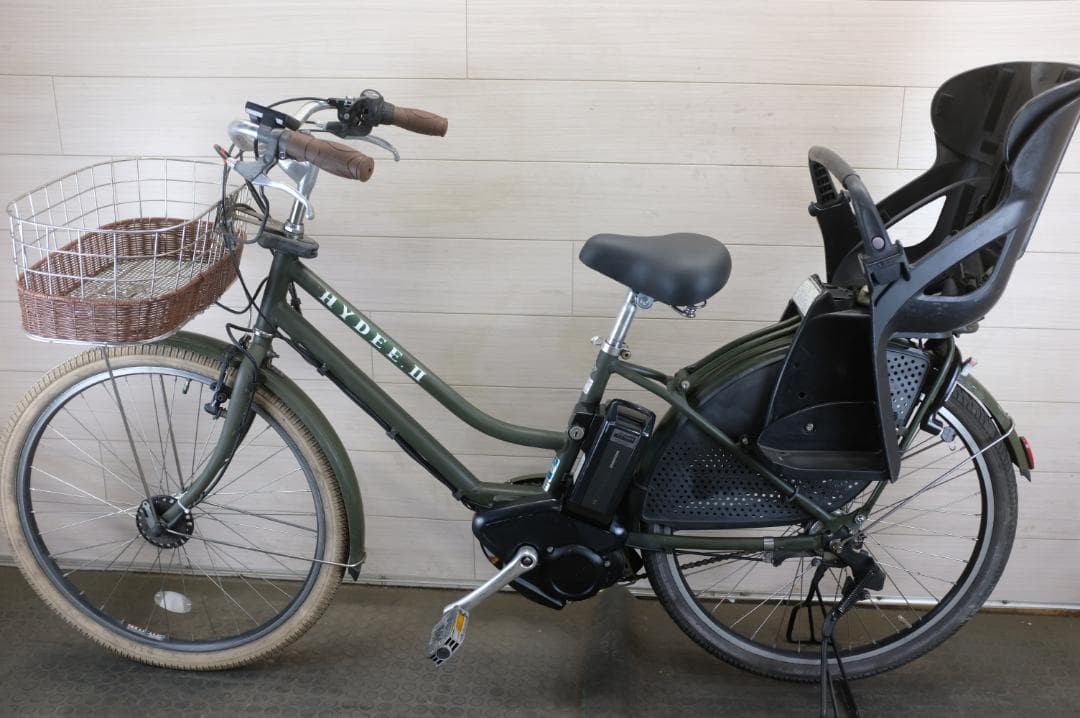 新基準　ブリヂストン製　HYDEE.２　26インチ3段　8.7Ah充電器あり